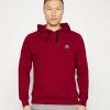 Ellesse Liquido Hoodie - Sweatshirt - Burgundy -Gant shop 01a69f16799349268fad10379d5e63c9
