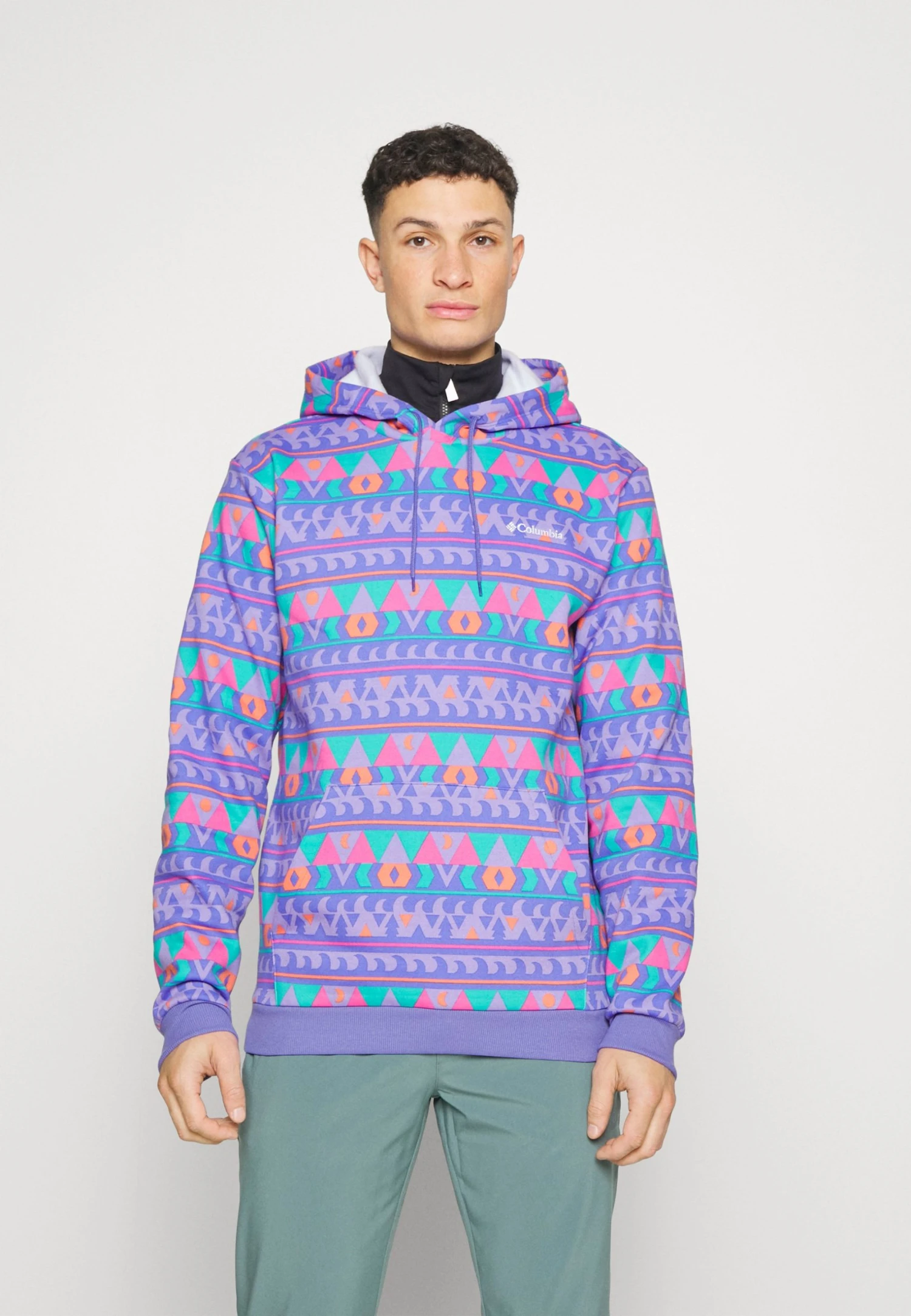 Columbia Logo™ Printed Hoodie - Hoodie - Purple 3 Columbia Logo™ Printed Hoodie - Hoodie - Purple