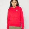 Nike Sportswear W Club Flc Std Po - Hoodie - University Red 2 Nike Sportswear W Club Flc Std Po - Hoodie - University Red -Gant shop 01c2abe8269148428d3cd81cbd43751a