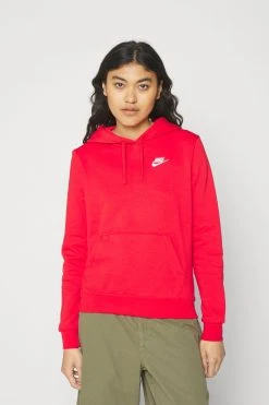 Nike Sportswear W Club Flc Std Po - Hoodie - University Red