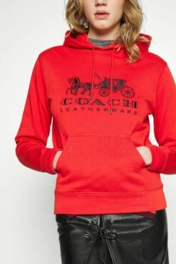 Coach Evergreen Horse And Carriage Hoodie - Hoodie - Sport Red -Gant shop 01f4ce5edd8641eb9d65cea8ce7ae897 scaled
