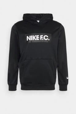 Nike Performance Fc Libero Hoodie - Hoodie - Black/White