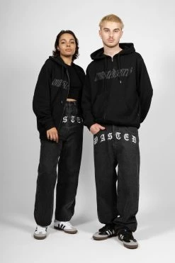 WASTED PARIS Hoodie Zip Crown Streak Unisex- Sweatjakke - Black -Gant shop 0478b6f1b542434689e9efac6f02ef1a scaled