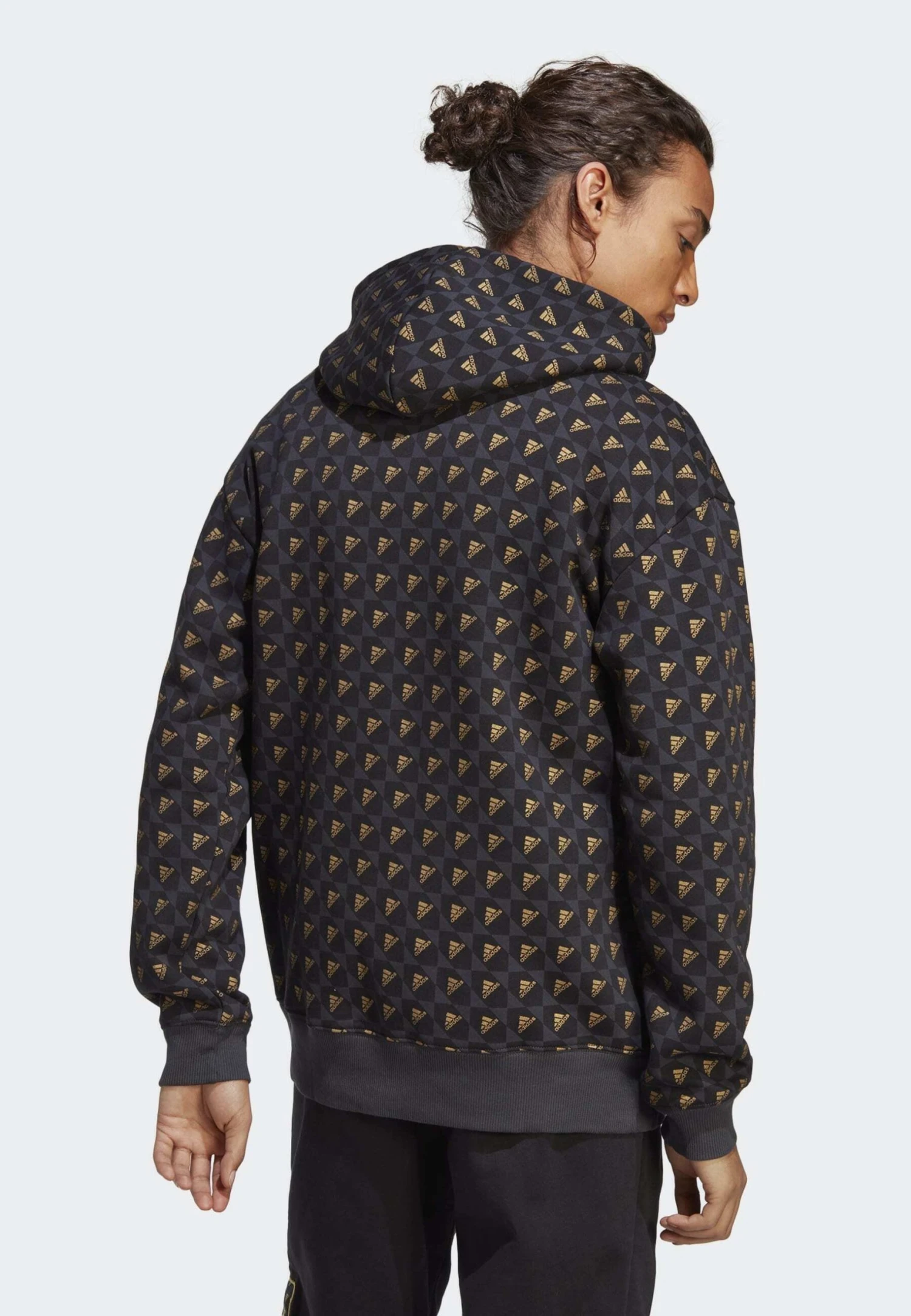 Adidas Sportswear M Lgm Hd - Hoodie - Carbon Black 4 Adidas Sportswear M Lgm Hd - Hoodie - Carbon Black - Bilde 2