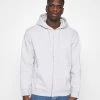 WEEKDAY Standard Zip Hoodie - Sweatjakke - Light Grey Melange 1 WEEKDAY Standard Zip Hoodie - Sweatjakke - Light Grey Melange -Gant shop 05f2b9021bed4a96b8a1f279c7e15fee