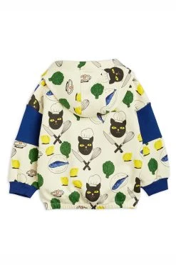 Alternative view of Mini Rodini Chef Cat Hoodie Unisex - Hoodie - Multi