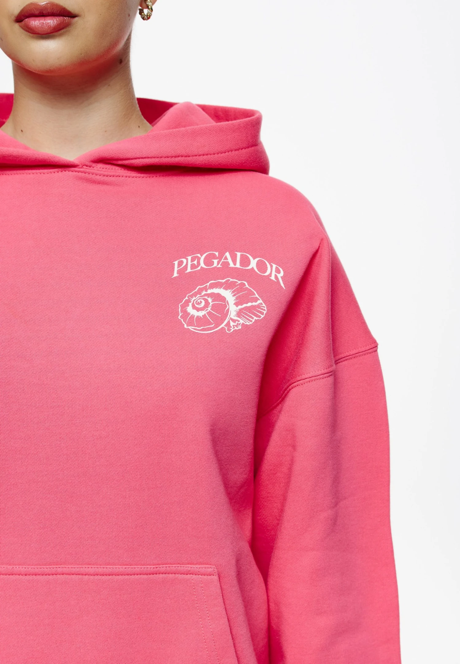 Pegador Metra Oversized Hoodie - Sweatshirt - Vintage Washed Strawberry 7 Pegador Metra Oversized Hoodie - Sweatshirt - Vintage Washed Strawberry - Bilde 5