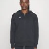Under Armour Rival Hoodie - Sweatjakke - Black/White -Gant shop 07de5beb8b354d74a84bb9eb399487ec