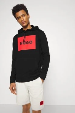 Hugo Duratschi223 - Hoodie - Black -Gant shop 0933bee49a9649cd8d87afee7e4d4c4e scaled