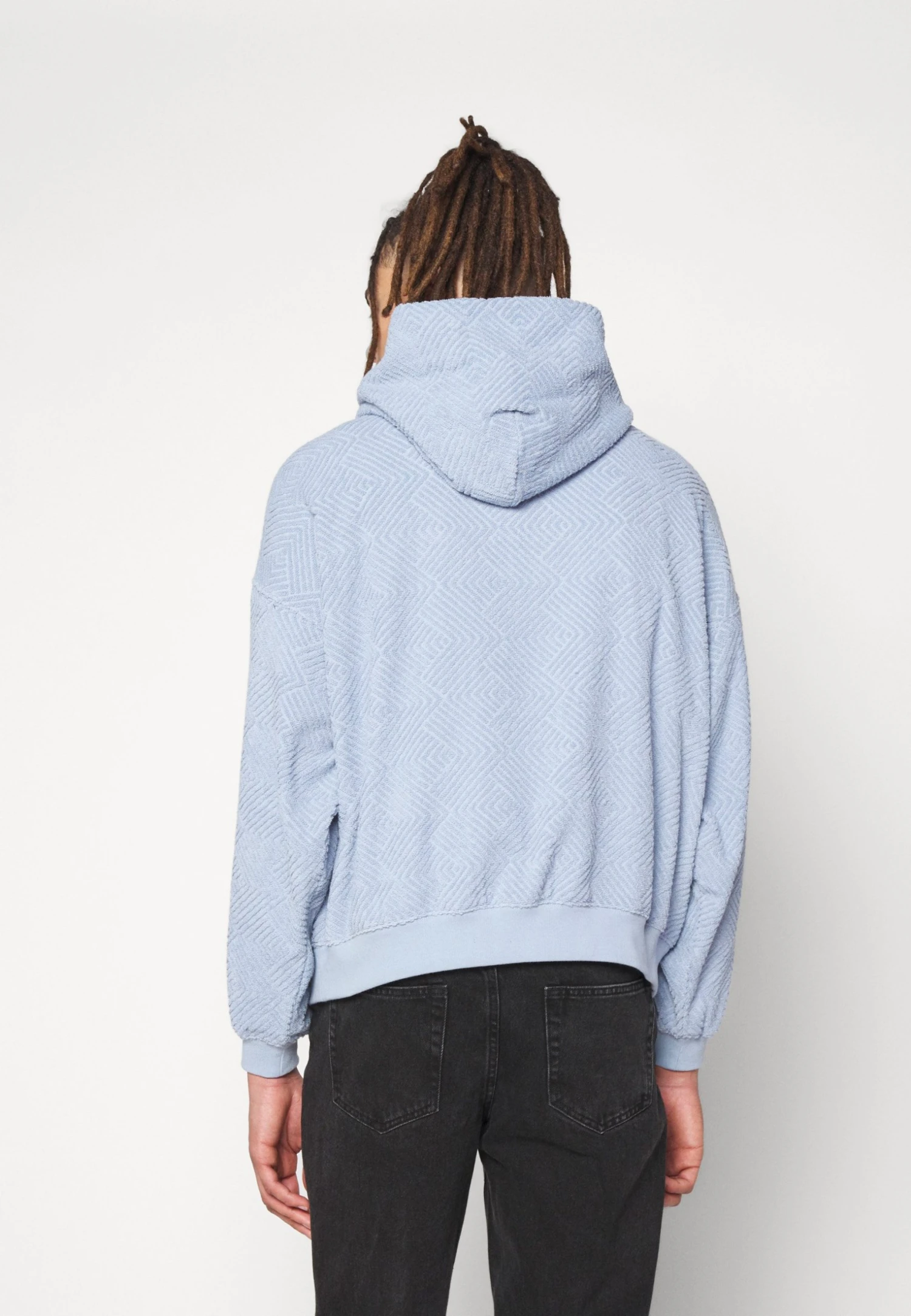 WRSTBHVR Fred Hoodie Unisex - Hoodie - Subdued Blue 6 WRSTBHVR Fred Hoodie Unisex - Hoodie - Subdued Blue - Bilde 4