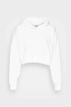 Adidas Originals Cropped Hoodie - Sweatshirt - White -Gant shop 09980764946c4d409c54ebbdab7fd22a scaled