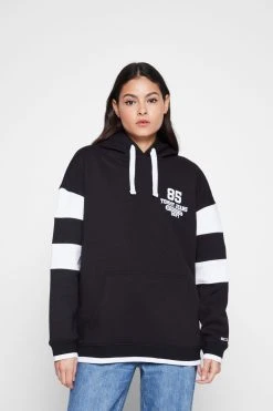 Tommy Jeans Collegiate 85 Hoodie - Hoodie - Black