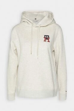 Tommy Hilfiger Monogram Hoodie - Hoodie - Heathered Oatmilk 10 Tommy Hilfiger Monogram Hoodie - Hoodie - Heathered Oatmilk -Gant shop 0ba9824387624595937c34621c2975e8 scaled