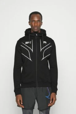 Venum Ufc Fight Night 2.0 Replica Men'S Full Zip Hoodie - Sweatjakke - Black