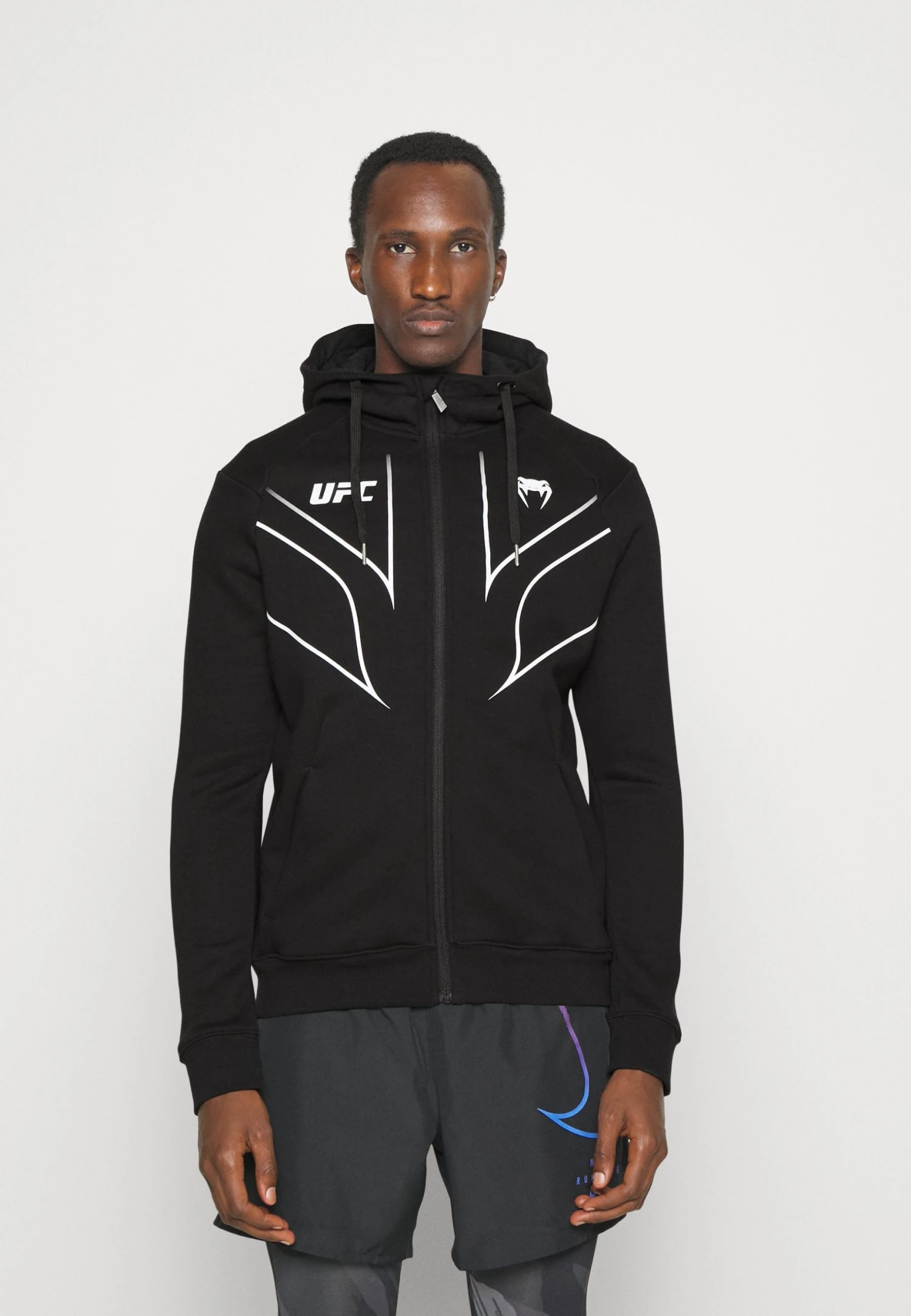 Venum Ufc Fight Night 2.0 Replica Men'S Full Zip Hoodie - Sweatjakke - Black 3 Venum Ufc Fight Night 2.0 Replica Men'S Full Zip Hoodie - Sweatjakke - Black