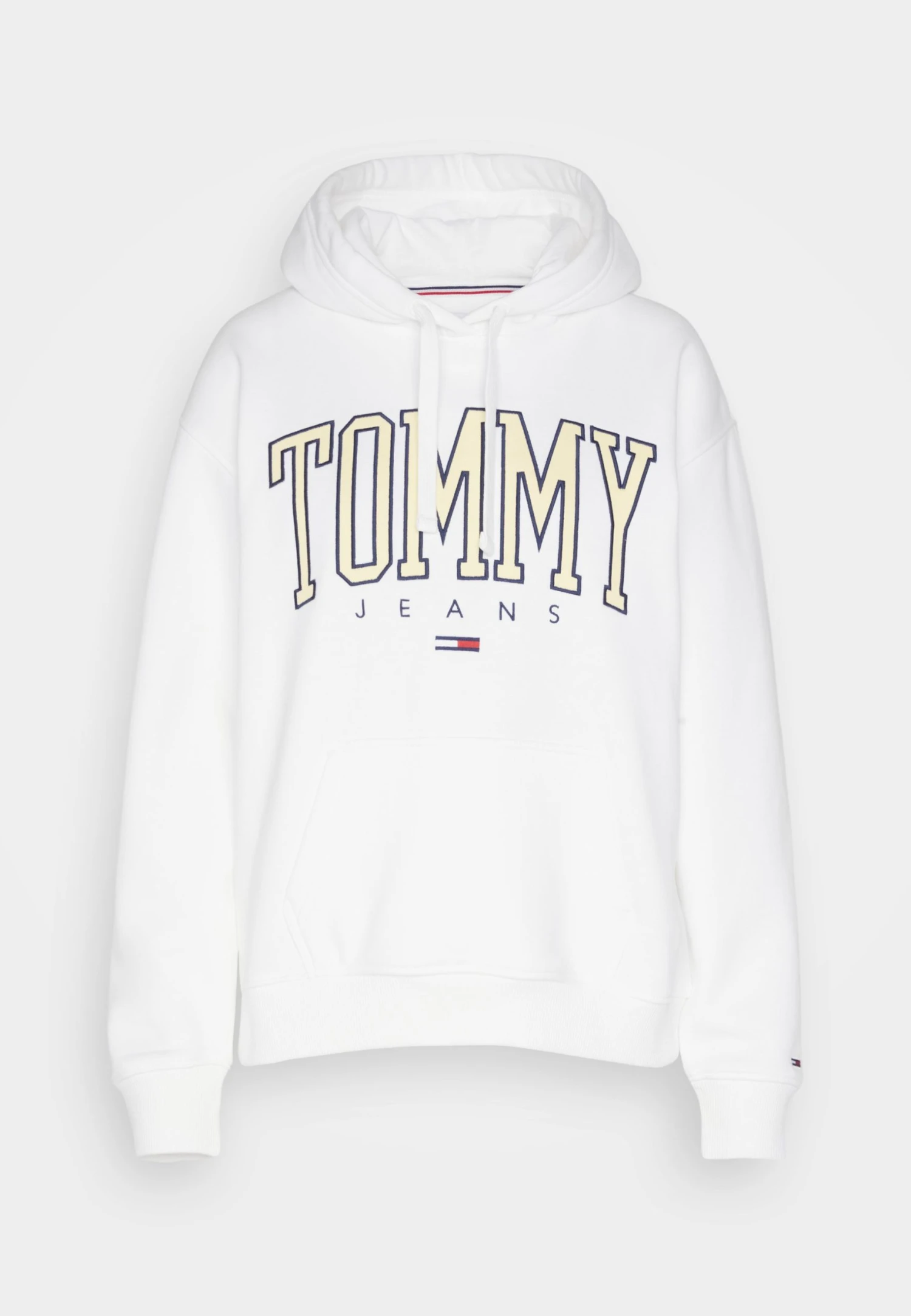 Tommy Jeans Pop Collegiate Hoodie - Sweatshirt - White/June Iris 7 Tommy Jeans Pop Collegiate Hoodie - Sweatshirt - White/June Iris - Bilde 5