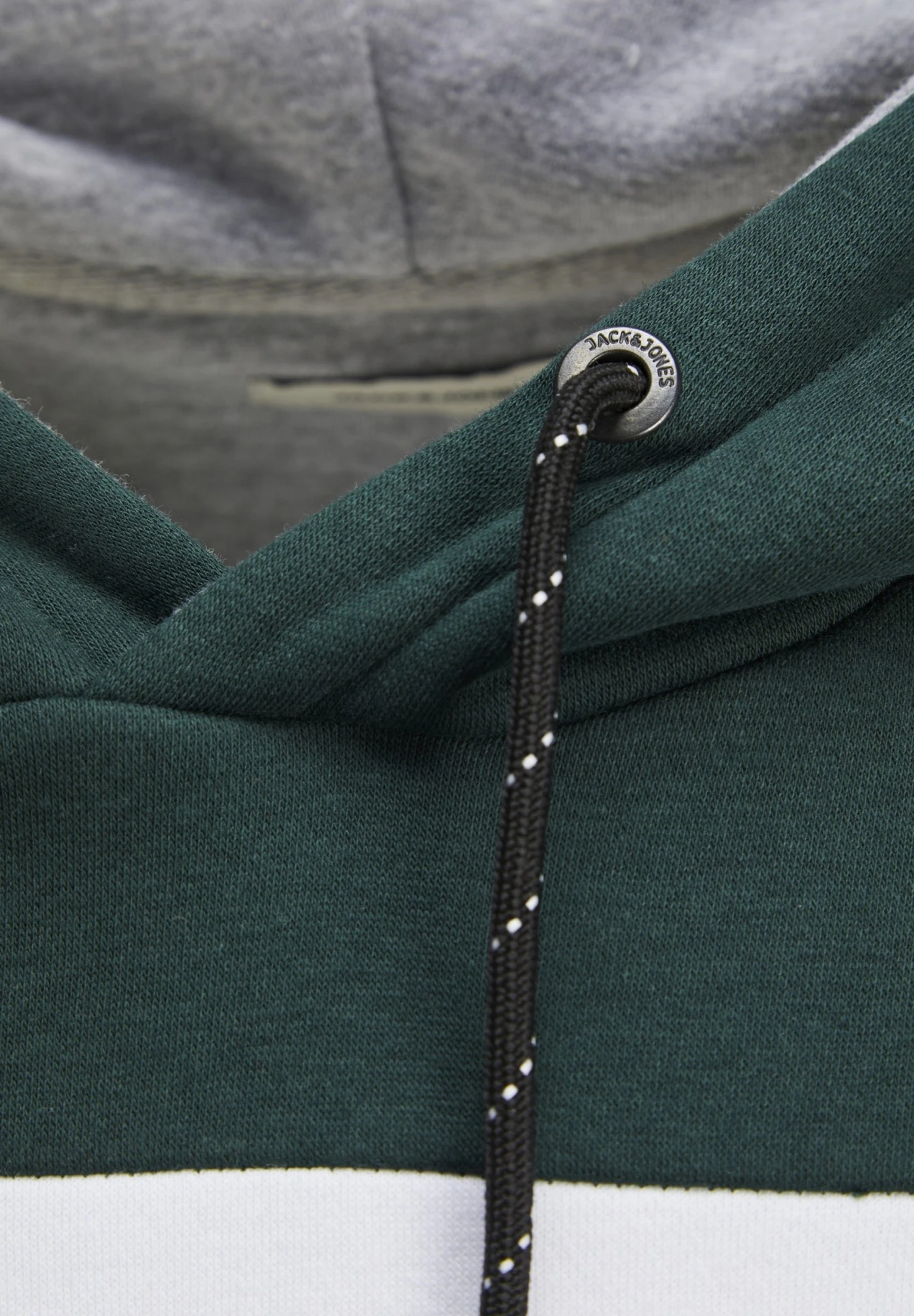 Jack & Jones Jjelogo Blocking Hood - Hoodie - Grün 4 Jack & Jones Jjelogo Blocking Hood - Hoodie - Grün - Bilde 3