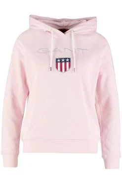 Gant Shield Hoodie - Hoodie - Preppy Pink -Gant shop 0cfbc72564594ff589350a91bc09894a scaled