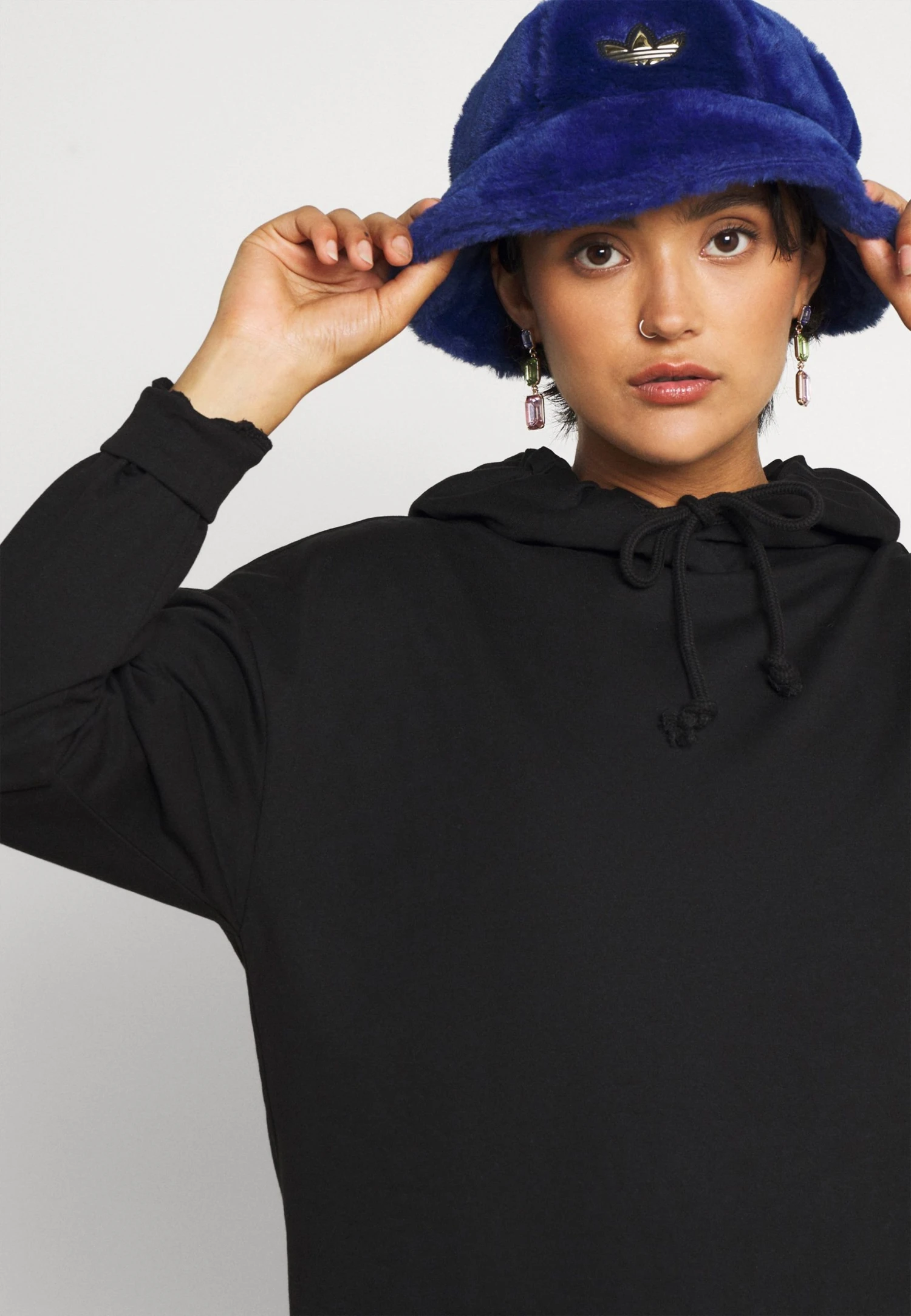 Vero Moda Vmoctavials Hoodie Dress - Kjole - Black 6 Vero Moda Vmoctavials Hoodie Dress - Kjole - Black - Bilde 4