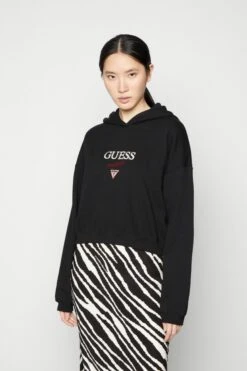 GUESS Originals Go Hoodie - Sweatshirt - Jet Black