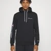 Champion Classic Hooded Half Zip - Hoodie - Black -Gant shop 11525e0c2a3947c1b2b381003370aa4b