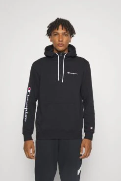 Champion Classic Hooded Half Zip - Hoodie - Black
