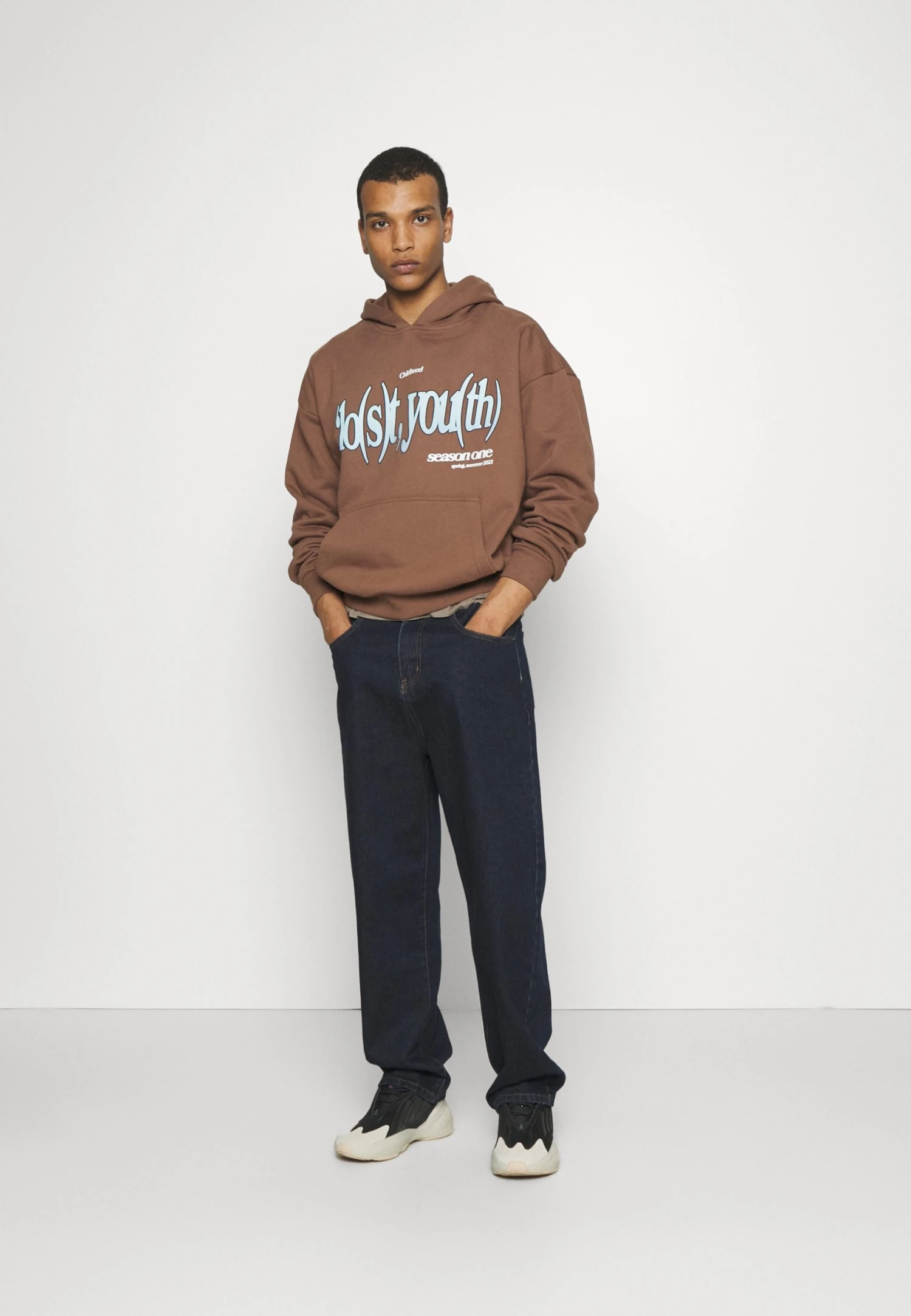 Lost Youth Heavy Hoodie Icon Unisex - Sweatshirt - Bark 4 Lost Youth Heavy Hoodie Icon Unisex - Sweatshirt - Bark - Bilde 2