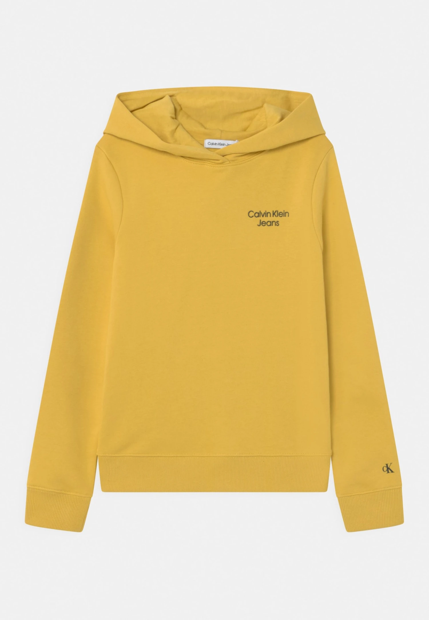 Calvin Klein Jeans Stack Logo Hoodie - Hoodie - Bamboo 3 Calvin Klein Jeans Stack Logo Hoodie - Hoodie - Bamboo