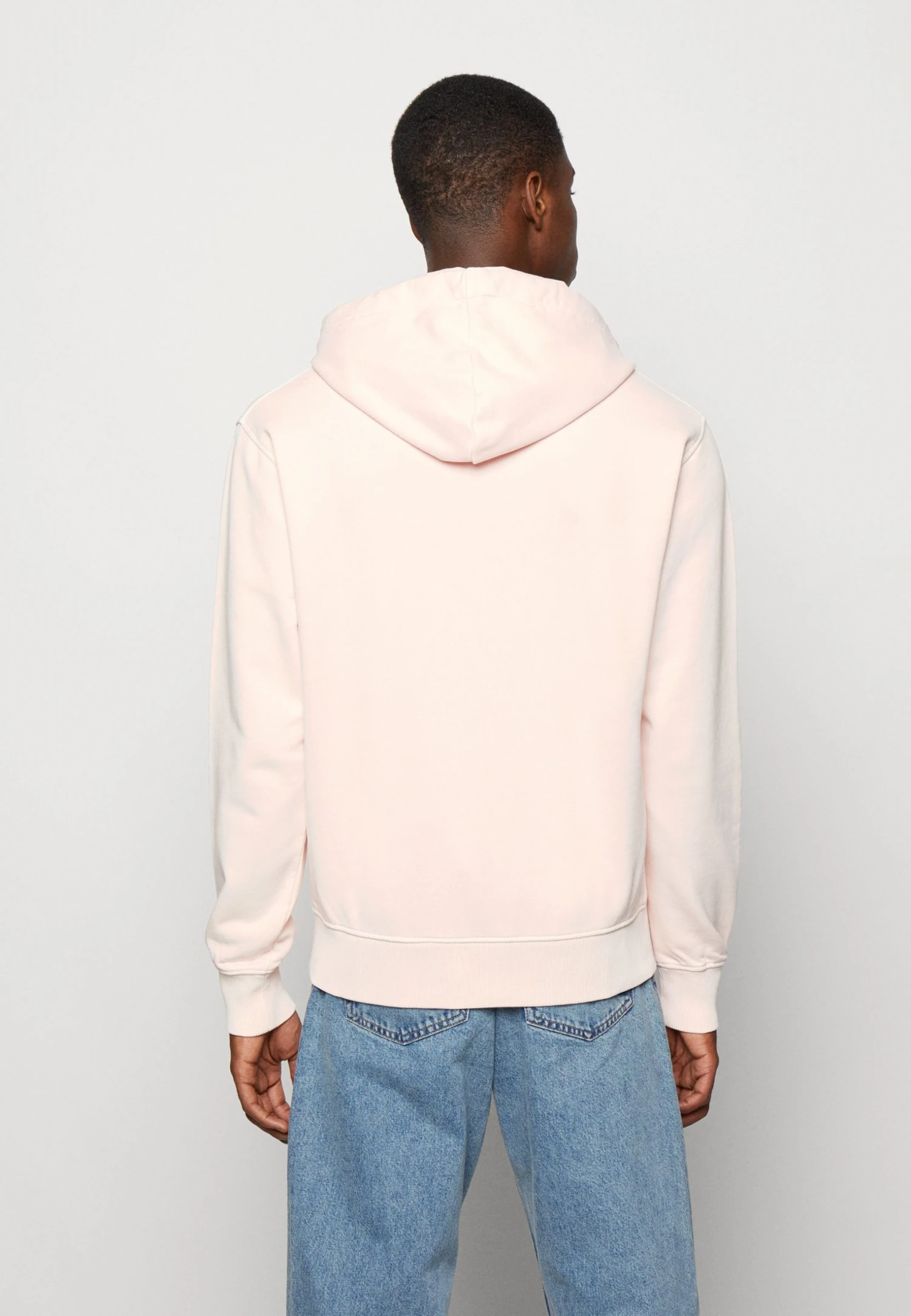Scotch & Soda Garment Dye Logo Hoodie - Sweatshirt - Rose 5 Scotch & Soda Garment Dye Logo Hoodie - Sweatshirt - Rose - Bilde 3