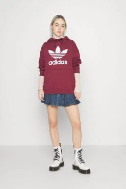 Adidas Originals Trefoil- Hoodie - Shadow Red -Gant shop 126f83fc371a4879821b5e16d1dd2de1 scaled