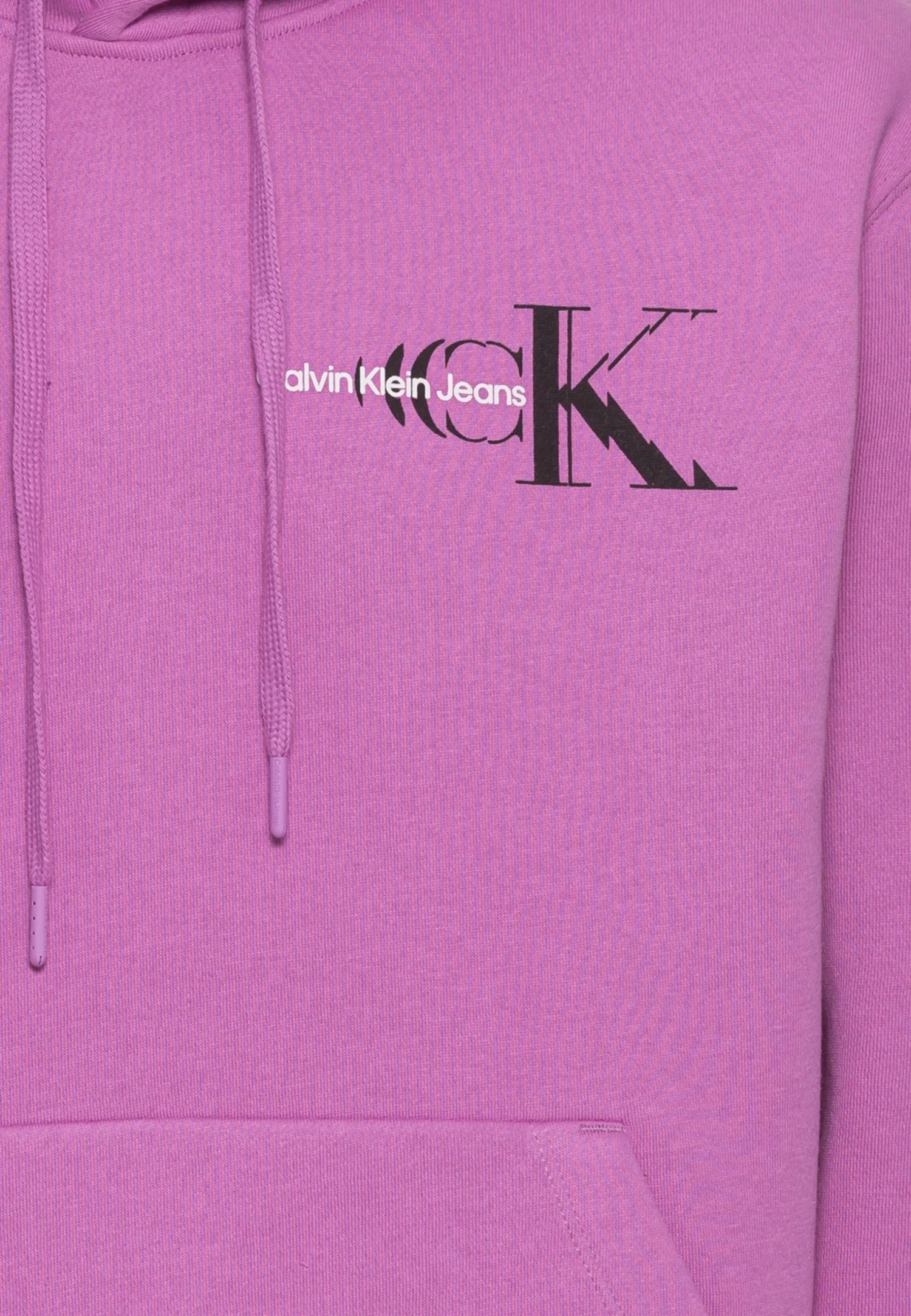 Calvin Klein Jeans Glitched Monologo Back Hoodie Unisex - Hoodie - Iris Orchid 5 Calvin Klein Jeans Glitched Monologo Back Hoodie Unisex - Hoodie - Iris Orchid - Bilde 3