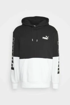 Puma Power Colorblock Hoodie - Hoodie - Black/White -Gant shop 1304bc7b147e41aa92254bc97048df7b scaled