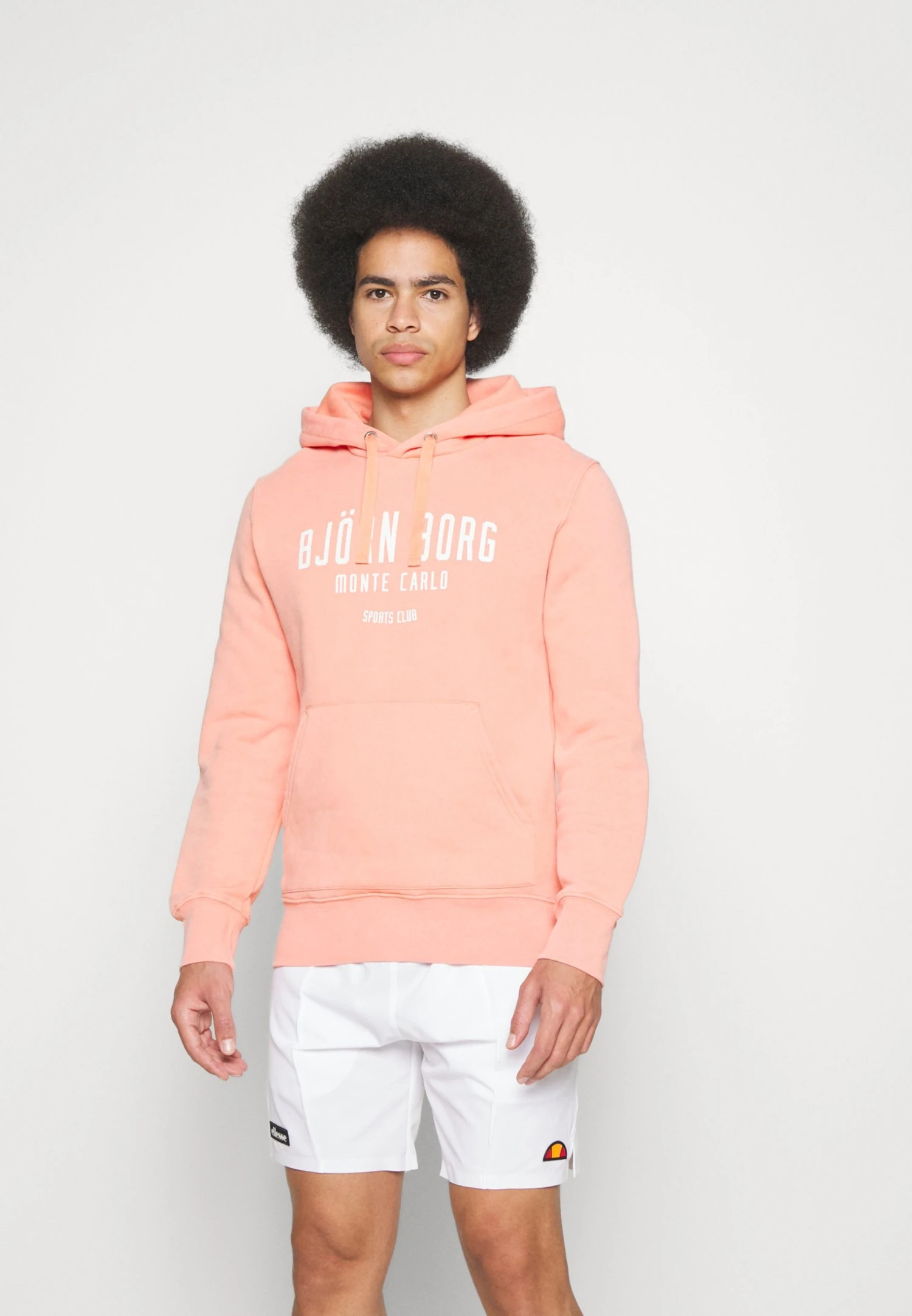 BJØRN BORG Hoodie - Sweatjakke - Burnt Coral 3 BJØRN BORG Hoodie - Sweatjakke - Burnt Coral