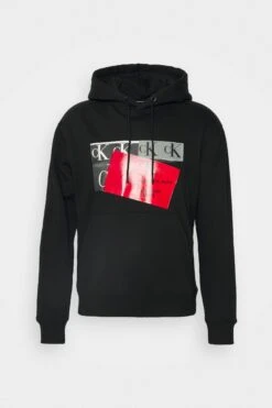 Calvin Klein Jeans Disrupted Box Urban Hoodie Unisex - Sweatshirt - Black -Gant shop 148b847dc47344588cc57aea81997882 scaled