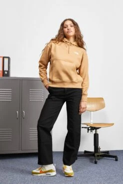 Alternative view of The North Face Essential Hoodie - Sweatshirt - Almond Butter