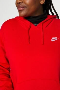 Nike Sportswear Club - Hoodie - University Red/White -Gant shop 1672da4673ca494ea503f22a3f249e6a scaled