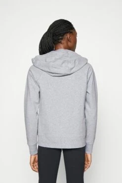 DKNY Two Tone Logo Zip Hoodie - Sweatjakke - Pearl Grey Heather -Gant shop 16b49390060c44cb89be3660a05c83ec scaled
