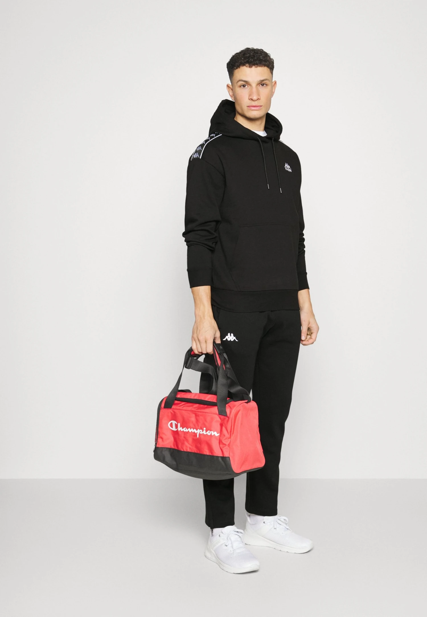 Kappa Hooded- Hoodie - Caviar 4 Kappa Hooded- Hoodie - Caviar - Bilde 2