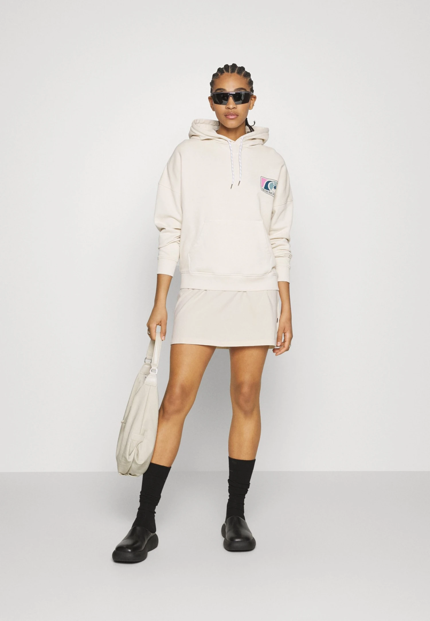 Quiksilver Uni Hoodie - Sweatshirt - Birch 4 Quiksilver Uni Hoodie - Sweatshirt - Birch - Bilde 2