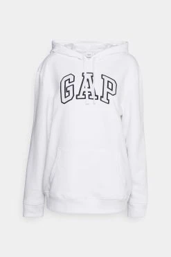 Gap Tall Heritage- Hoodie - Optic White