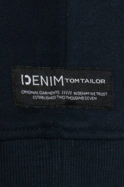 TOM TAILOR Denim Hoody With Print - Hoodie - Sky Captain Blue -Gant shop 17a1e54ade614f1d9c6349c8142447cc scaled