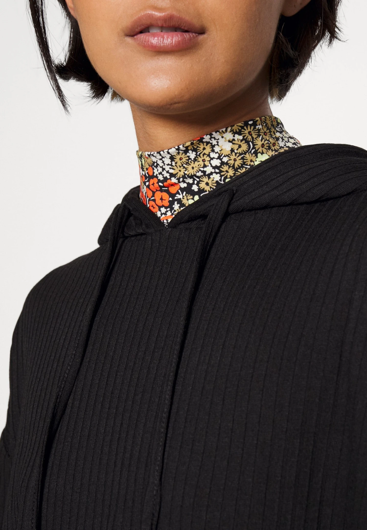 Pieces Pcmolly- Hoodie - Black 7 Pieces Pcmolly- Hoodie - Black - Bilde 5