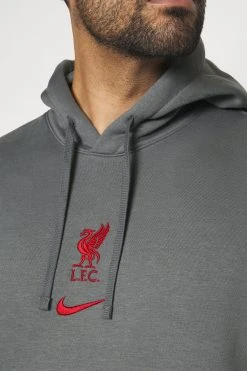 Nike Performance Liverpool Fc Club Hoodie - Sweatshirt - Smoke Grey/Tough Red -Gant shop 18d60969096247ceb51a3270b0d746f9 scaled