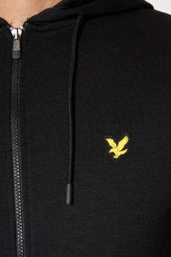 Lyle & Scott Full Zip Fly Hoodie - Sweatjakke - Jet Black 11 Lyle & Scott Full Zip Fly Hoodie - Sweatjakke - Jet Black -Gant shop 197d7274311044df829dcdeccc290823 scaled