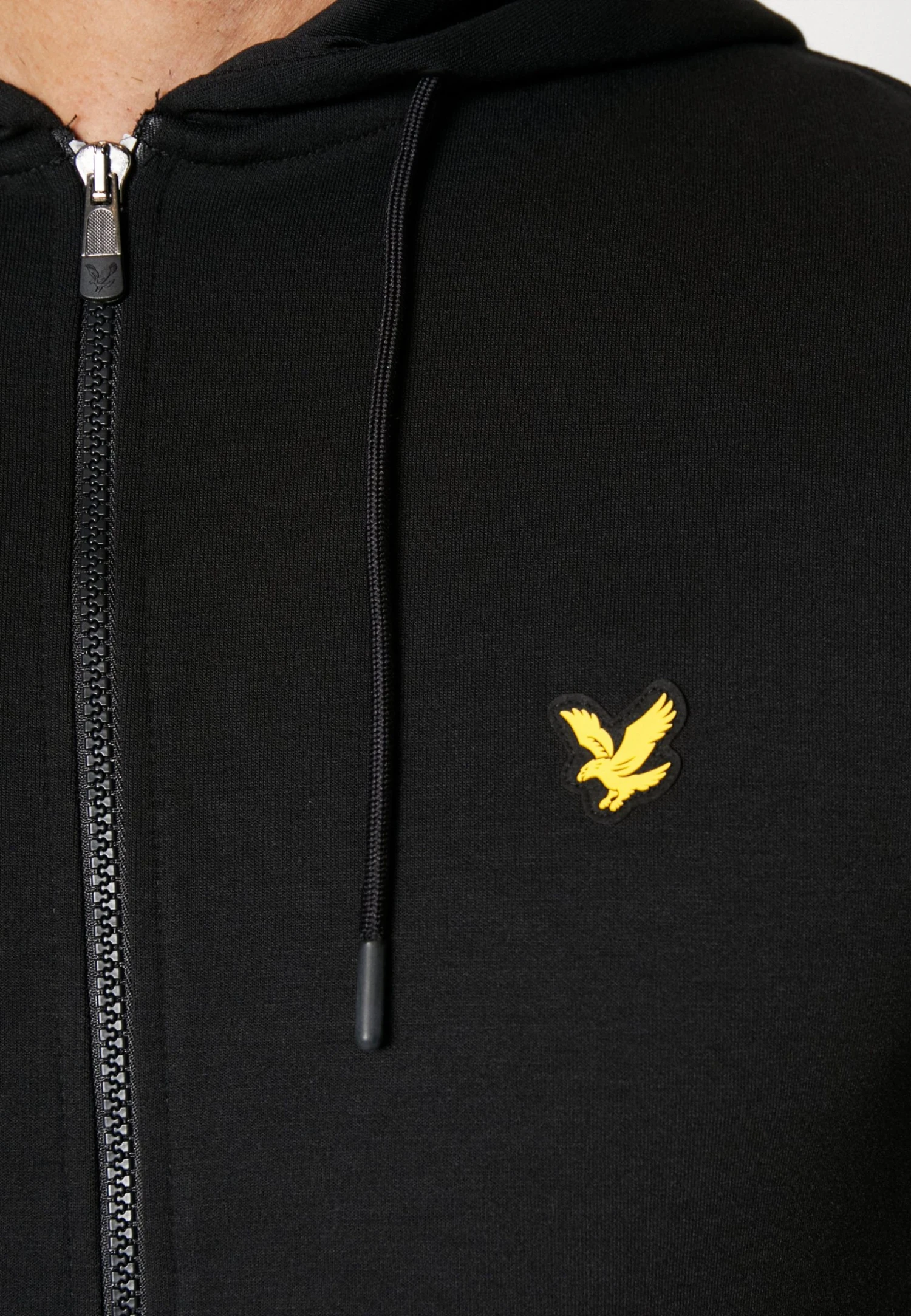Lyle & Scott Full Zip Fly Hoodie - Sweatjakke - Jet Black 7 Lyle & Scott Full Zip Fly Hoodie - Sweatjakke - Jet Black - Bilde 5