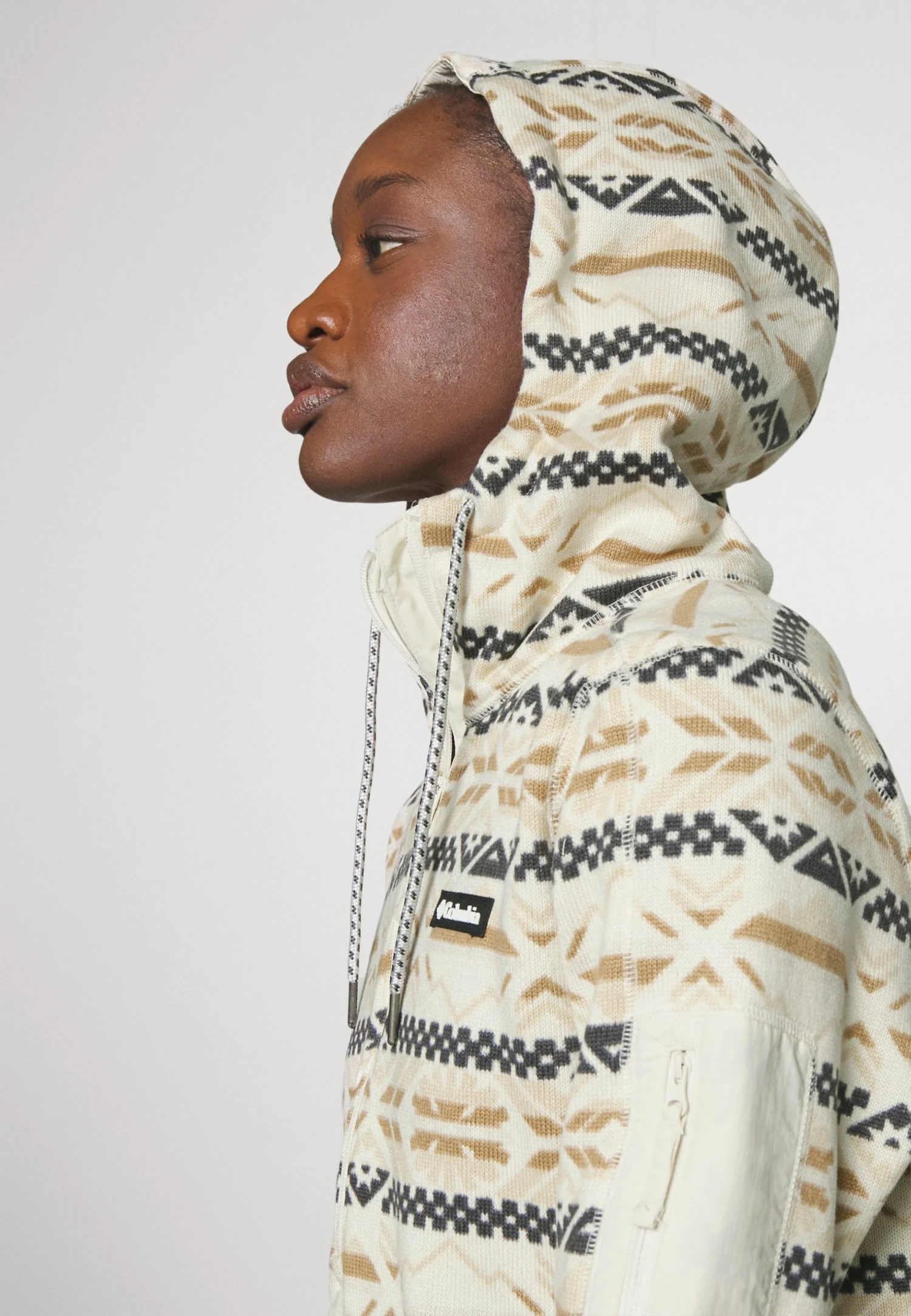 Columbia Weather Hooded - Hoodie - Off-White 6 Columbia Weather Hooded - Hoodie - Off-White - Bilde 4