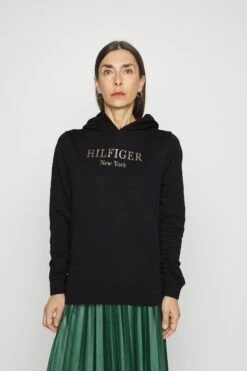 Tommy Hilfiger Hoodie - Sweatshirt - Black