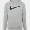 Nike Performance Hoodie - Dark Grey Heather/Black -Gant shop 1ba7f72224644dad9b629acf3cfb0e74
