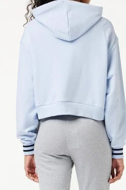 Tommy Hilfiger Monotype Slv Crop - Hoodie - Breezy Blue 10 Tommy Hilfiger Monotype Slv Crop - Hoodie - Breezy Blue -Gant shop 1c3f2328c72a4e8fb4350effe0f48ae7