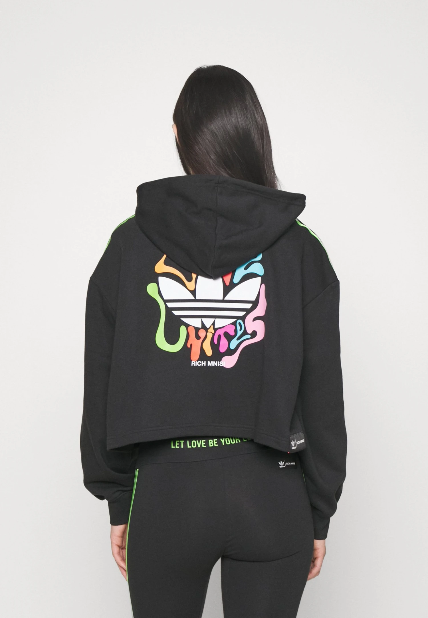 Adidas Originals Pride Hoodie - Sweatshirt - Black 5 Adidas Originals Pride Hoodie - Sweatshirt - Black - Bilde 3